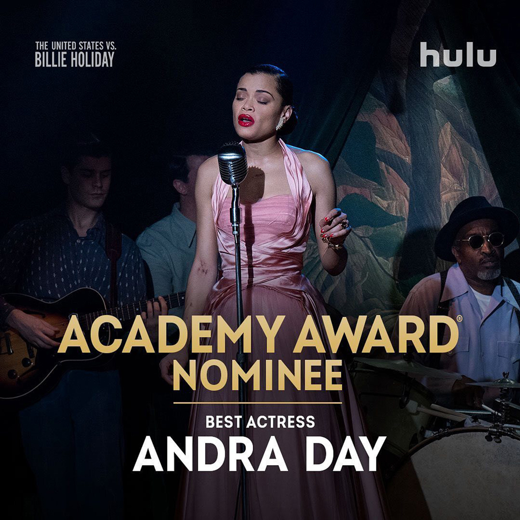 Andra Day nominated for Best Actress Academy Award