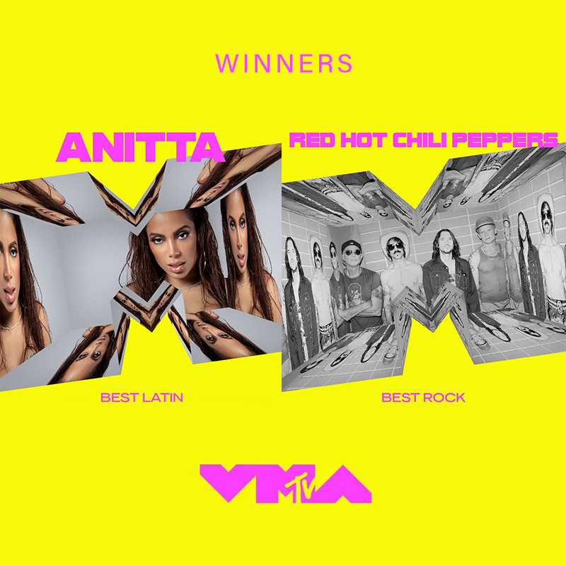 Congratulations to our 2022 MTV VMA Winners.