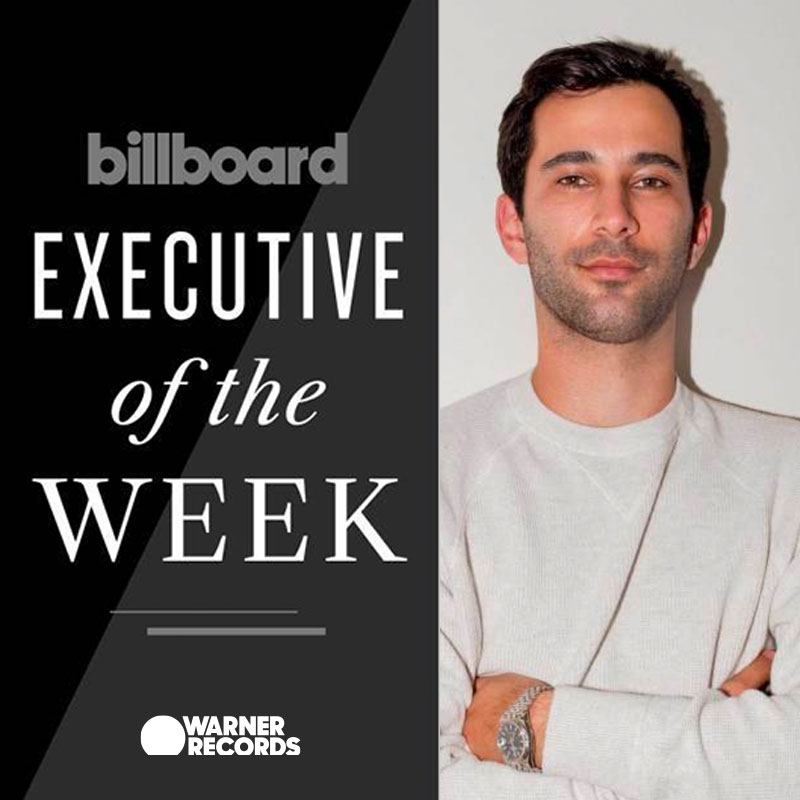 Congratulations to Miles Gersh for being named billboard’s Executive of the Week