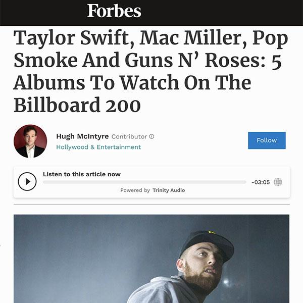 Mac Miller's SWIMMING hits 150 weeks on Billboard 200