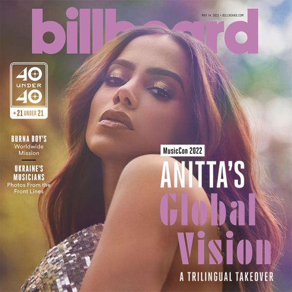 Anitta on the cover of Billboard