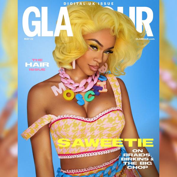 Saweetie on the cover of GLAMOUR